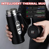 Thermos Bottle With Led Display Stainless Steel