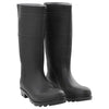VidaXL rain boots size 45 PVC black