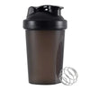 400ml Shaker Bottle with Mixing Ball Black