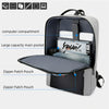 Waterproof Oxford Laptop Backpack Gray