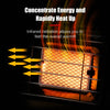 Portable 1500W Butane Tent Infrared Outdoor Space Heater Khaki