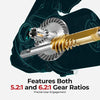 Spinning Fishing Reel 4000 Series High-Speed Green