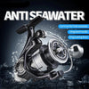 7000 Series Saltwater Spinning Reel 5KG Drag Silver