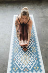 Yoga Mat | 6mm Thick | Blue | Non-Slip | Eco Friendly | Yune Yoga | Moab River