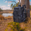 Fishing Backpack with Rod Holder