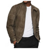 Men’s Suede Motorcycle Rider Jacket